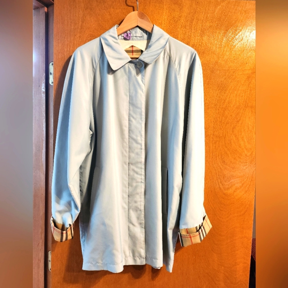 Burberry women's rain coat.